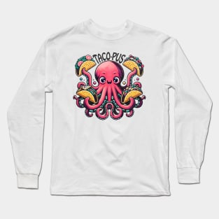 Taco Octopus Makes Tacopus Long Sleeve T-Shirt